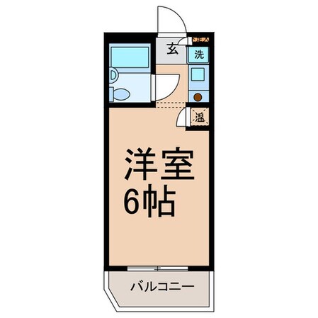 ベルドミールの物件間取画像